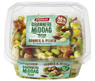Delikat Bønner & Oliven