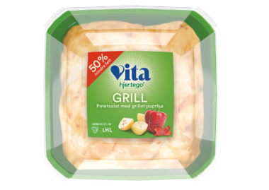 Vita hjertego' grillpotetsalat