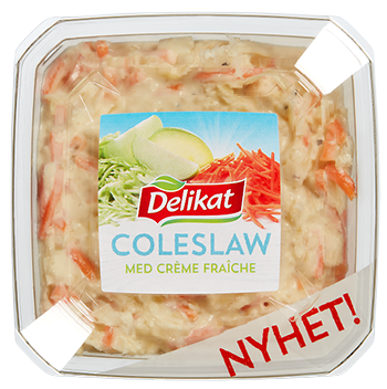 Delikat coleslaw pakningsbilde