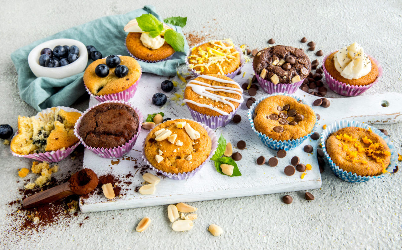 Slik lager du 10 ulike muffins av én muffinsrøre Baketips fra Melange