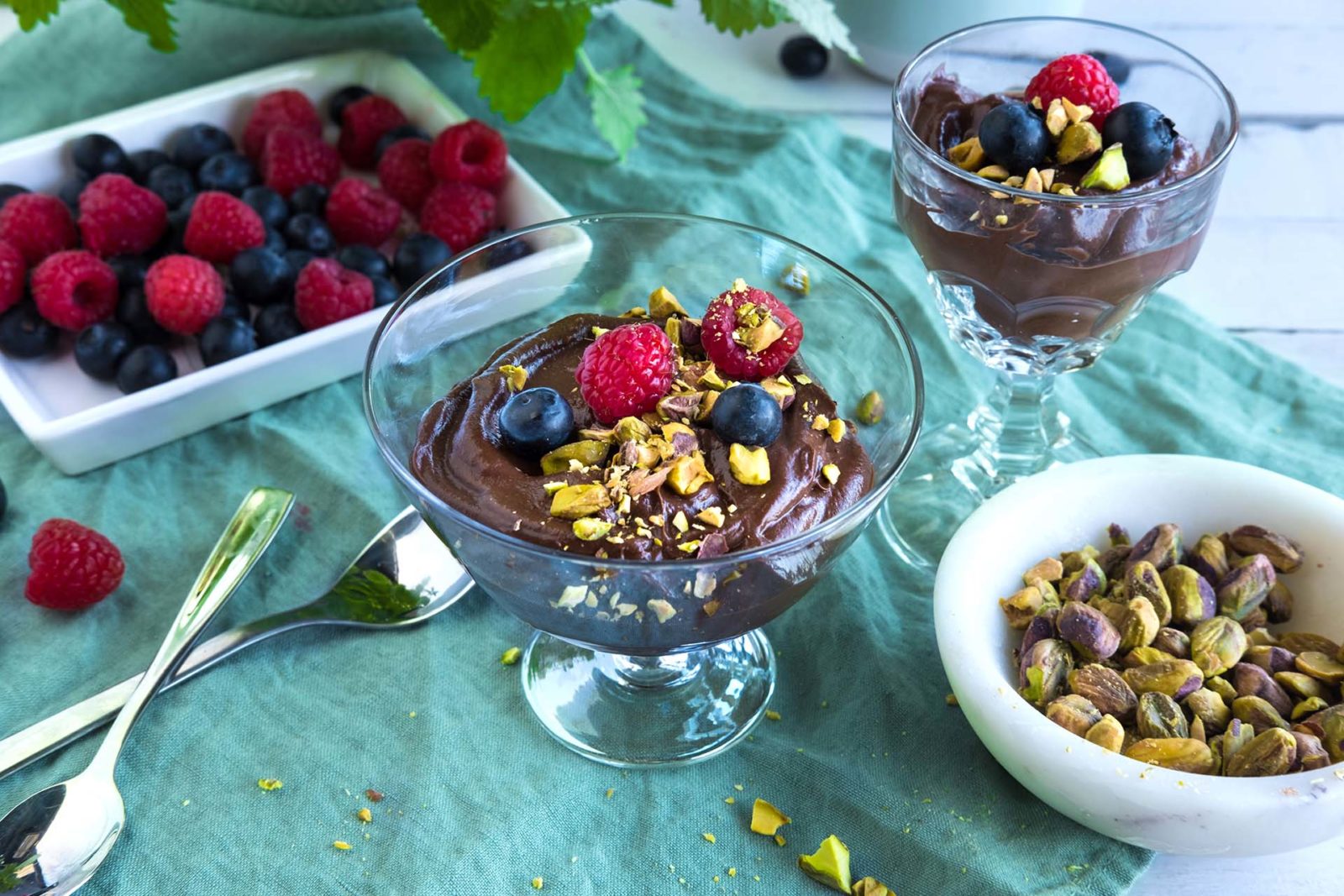 dessert med avokado