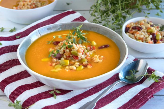 Søtpotetsuppe