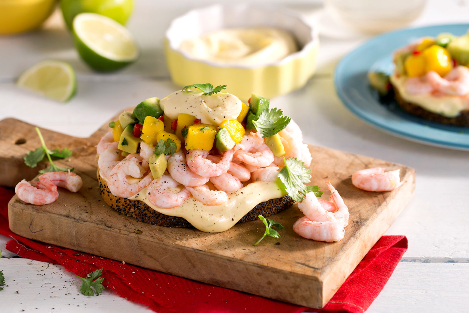 Reker og skalldyr Perfekt med Mills majones