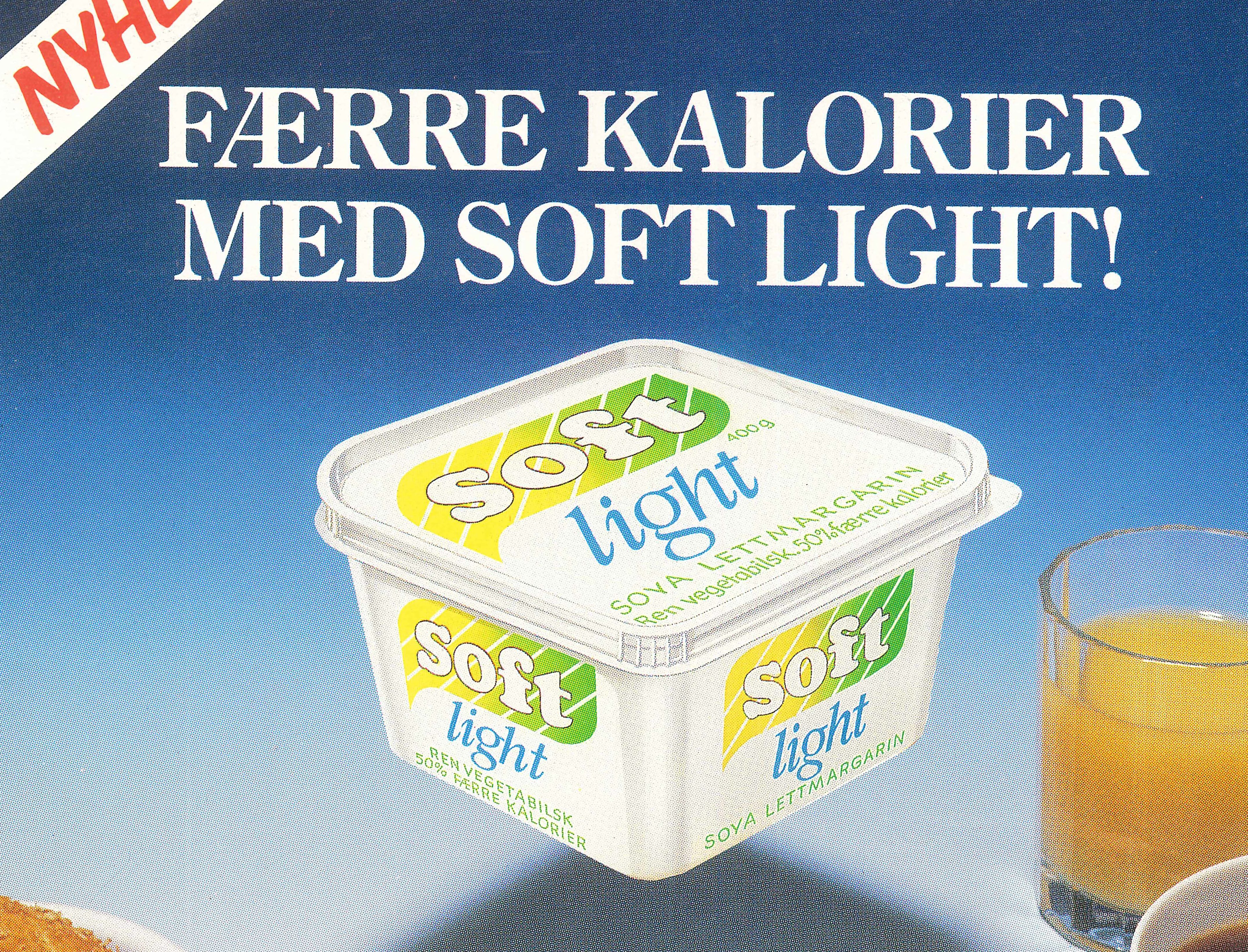 Annonse for Soft Flora light