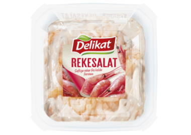 Delikat rekesalat. Pakningsbilde.