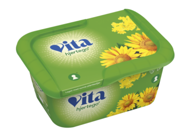Vita hjertego margarin beger