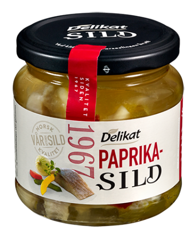 Delikat paprikasild 240g