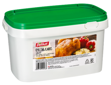 Delikat Kylling Karrisalat 2,5 kg