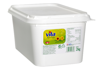 Vita hjertego margarin 2kg