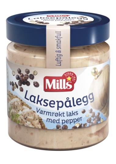Mills laksepålegg med pepper