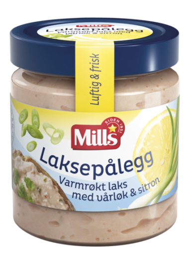Mills Laksepålegg med vårløk og sitron