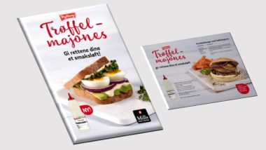 Rydbergs trøffelmajones illustrasjonsbilde brosjyre